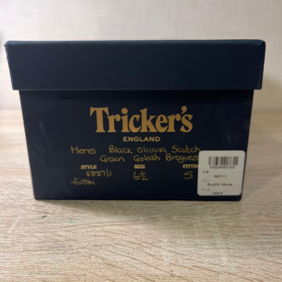 え*き様 Tricker’s Olivvia Black UK6.5 トリッカー
