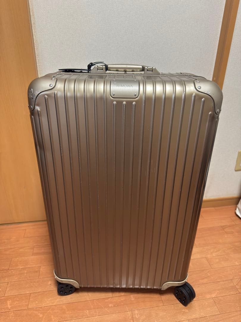 RIMOWA オリジナル チェックイン L チタニウム86L