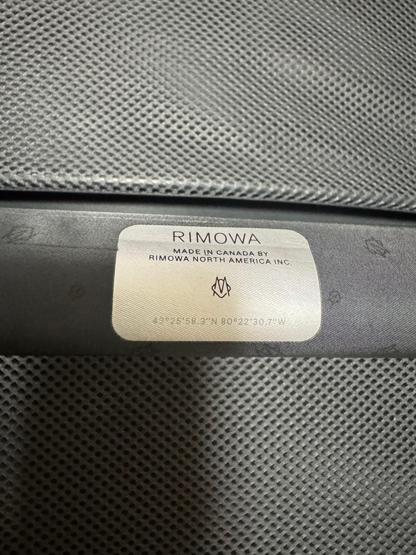 RIMOWA オリジナル チェックイン L チタニウム86L