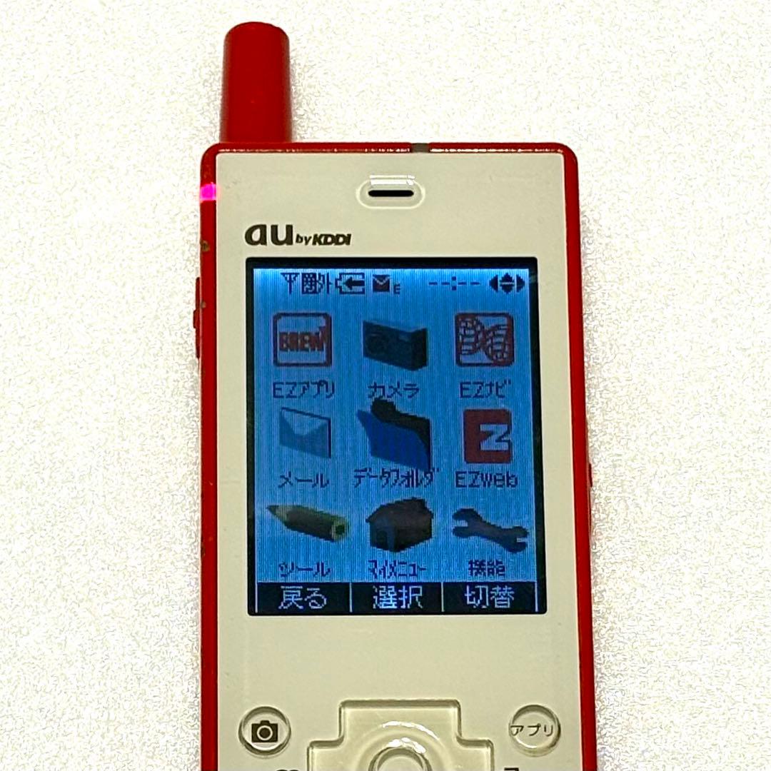 au 初代 INFOBAR NISHIKIGOI 起動確認済