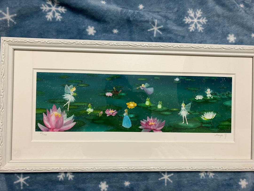 横山真弥　睡蓮…妖精たちとおやゆびひめ