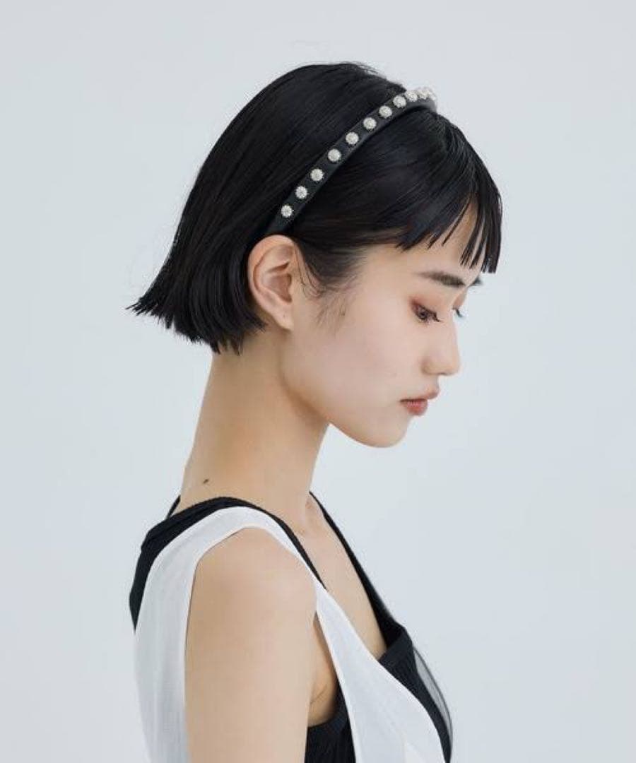 TOGA Leather headband 3 トーガ カチューシャ