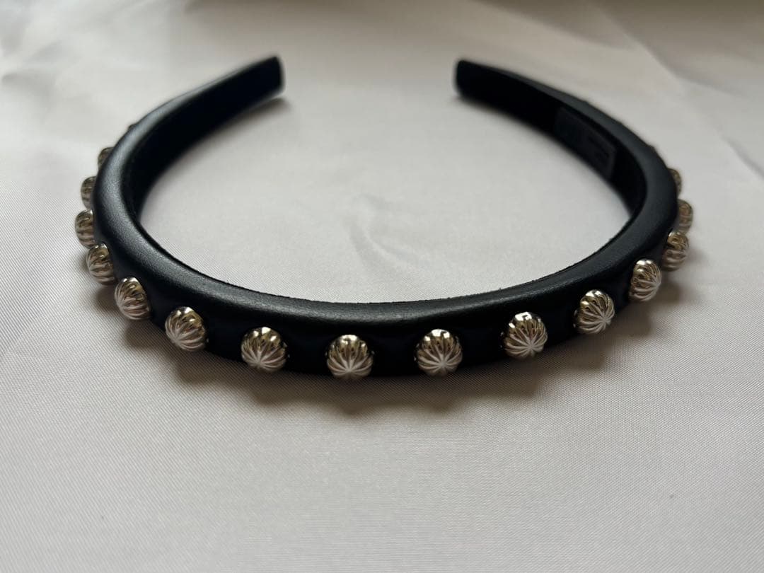 TOGA Leather headband 3 トーガ カチューシャ