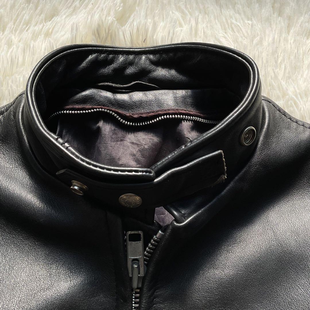 美品✨schott 641 レザージャケット　シングルライダース　本革　36 黒