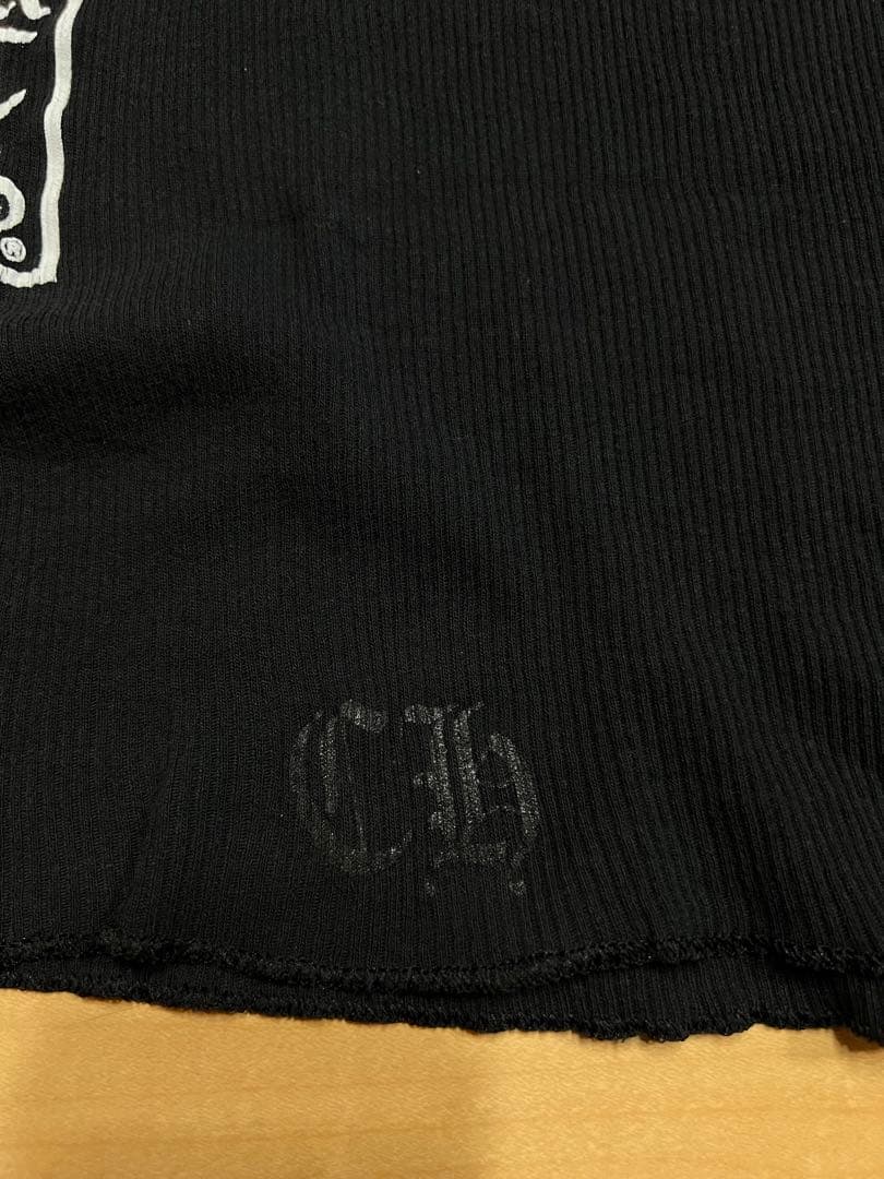 CHROME HEARTS ブラックタンクトップ　国内正規品