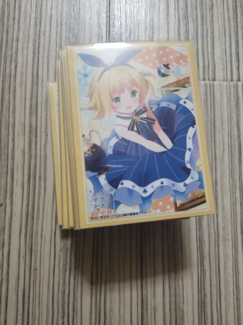 ごちうさ　ご注文はうさぎですか　デッキ　シャロ　千夜　スリーブ付き　ヴァイス