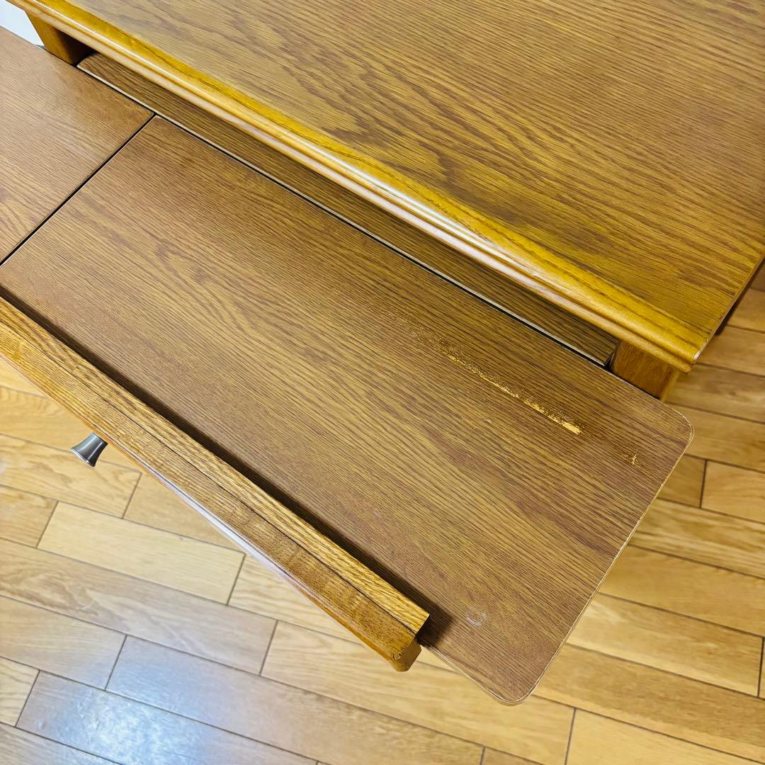 【希少品】小島工芸 PC サイドデスク 幅60cm 　IDC大塚取扱　送料込み