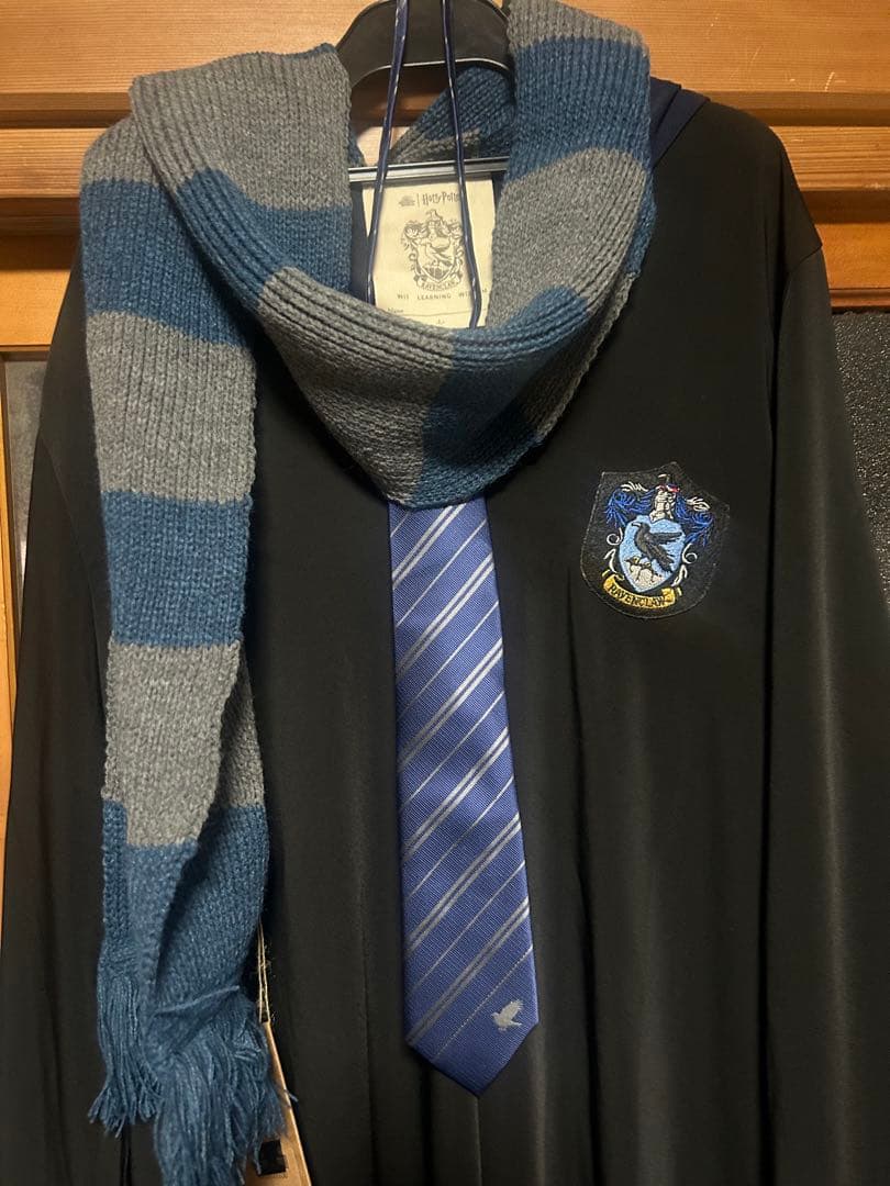 ハリー・ポッター レイブンクロー ローブLサイズ　ネクタイ　マフラー セット