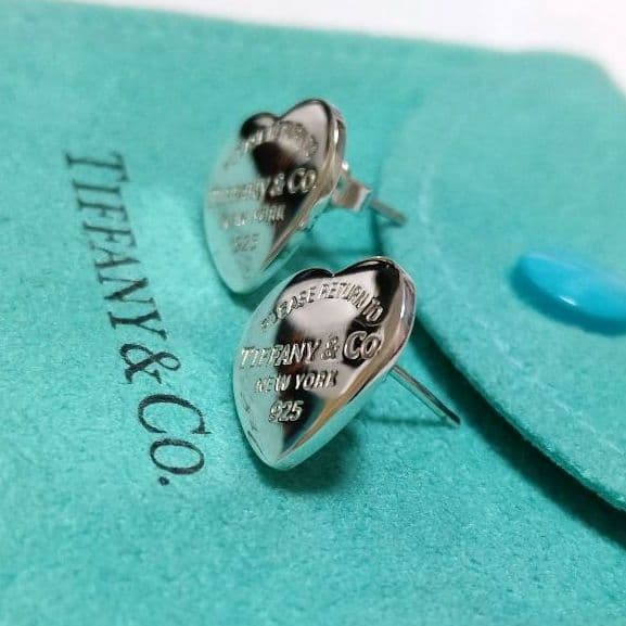 TIFFANY ティファニー リターントゥ ハート ピアス シルバー