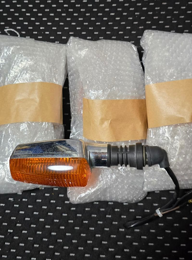 XJR1300 希少の純正メッキウインカー