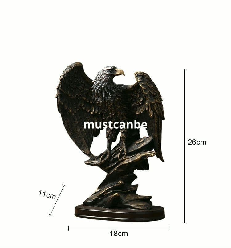 大鵬は羽を広げて鷹 客間 玄関 事務室 店舗 大展宏図 装飾品 工芸品 置物