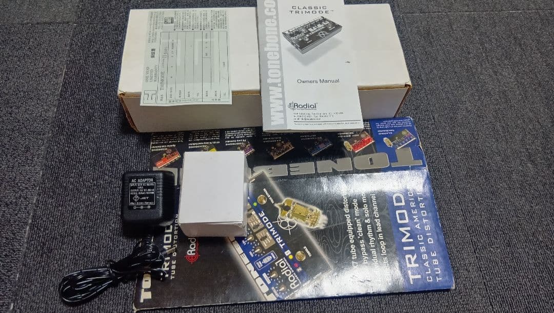 ギター Radial TONEBONE TRIMODE TUBE DISTORTION