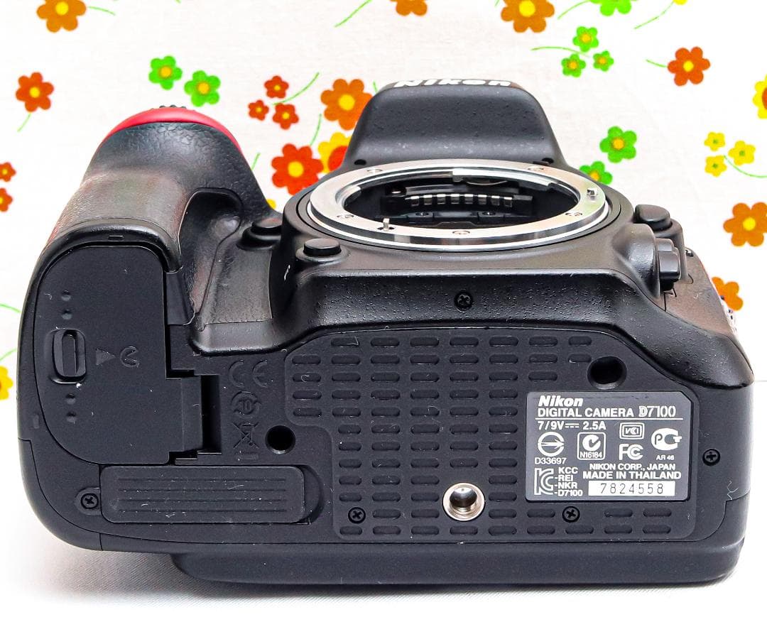 美品 ニコン Nikon D7100☆スマホに転送可♪☆ダブルレンズ☆本格一眼