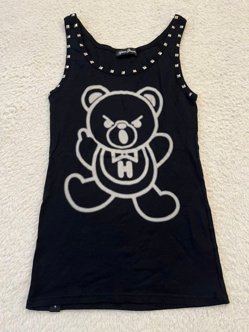 HYSTERIC GLAMOUR ファックベアータンクトップ