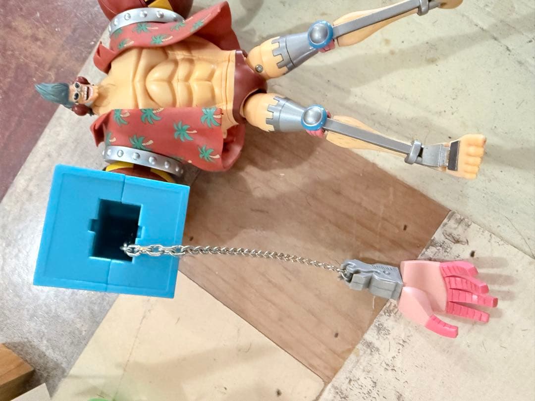 ワンピース　超合金　フランキー　ジャンク