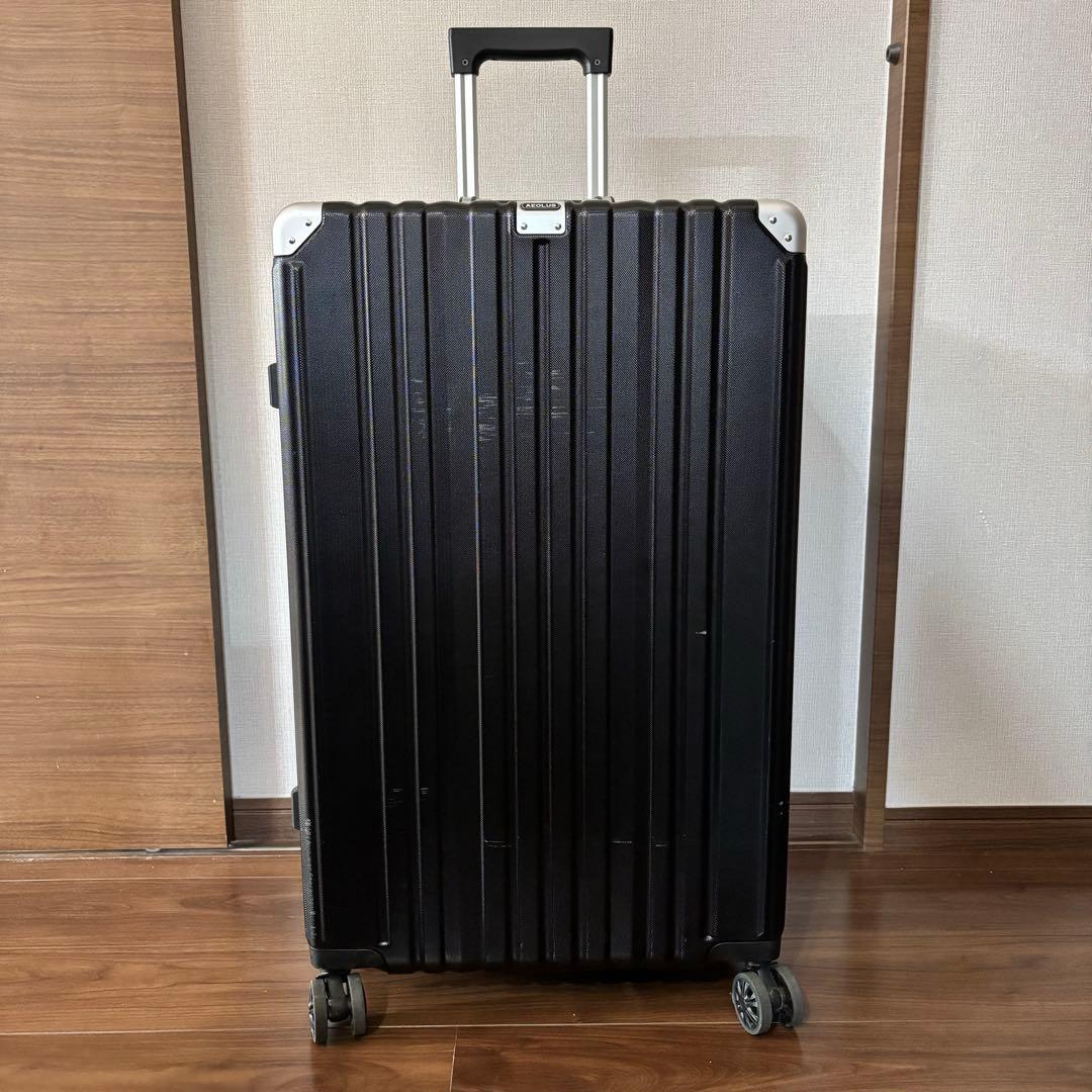 AEOLUS アイオロス　フレーム キャリーケース Lサイズ 黒　94L 大容量