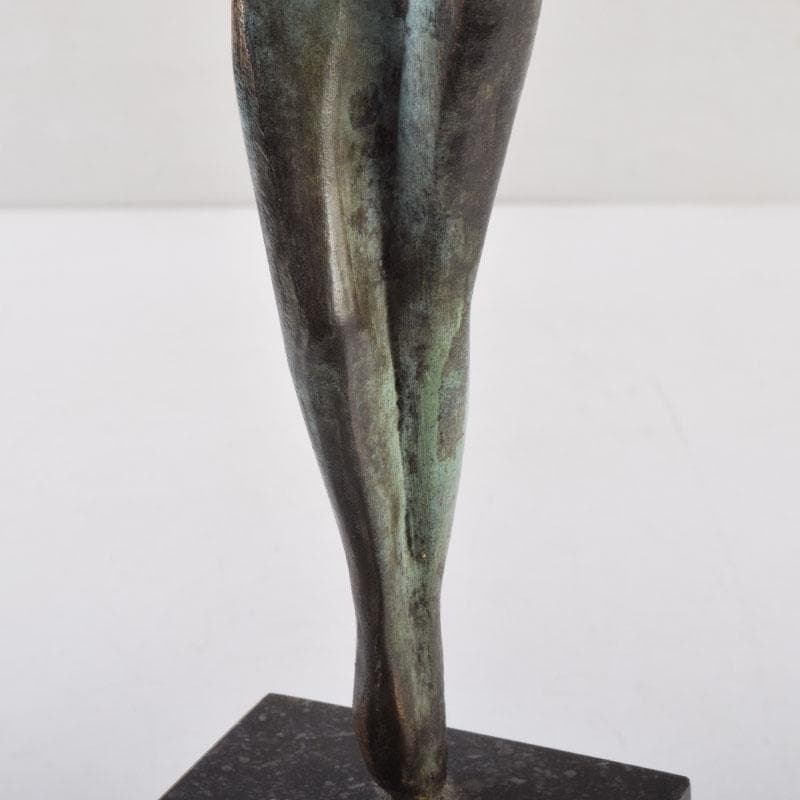 ブロンズ像　裸婦像　女性像　置物　約1.2kg　C　9070