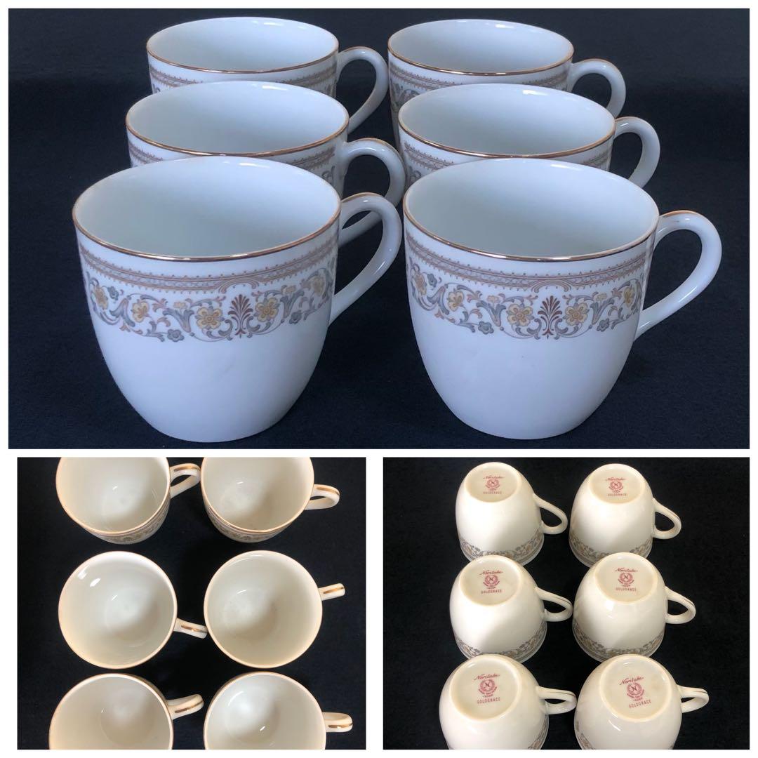 割引❗️《R》Noritake GOLDGRACE ティーセット　250807F5