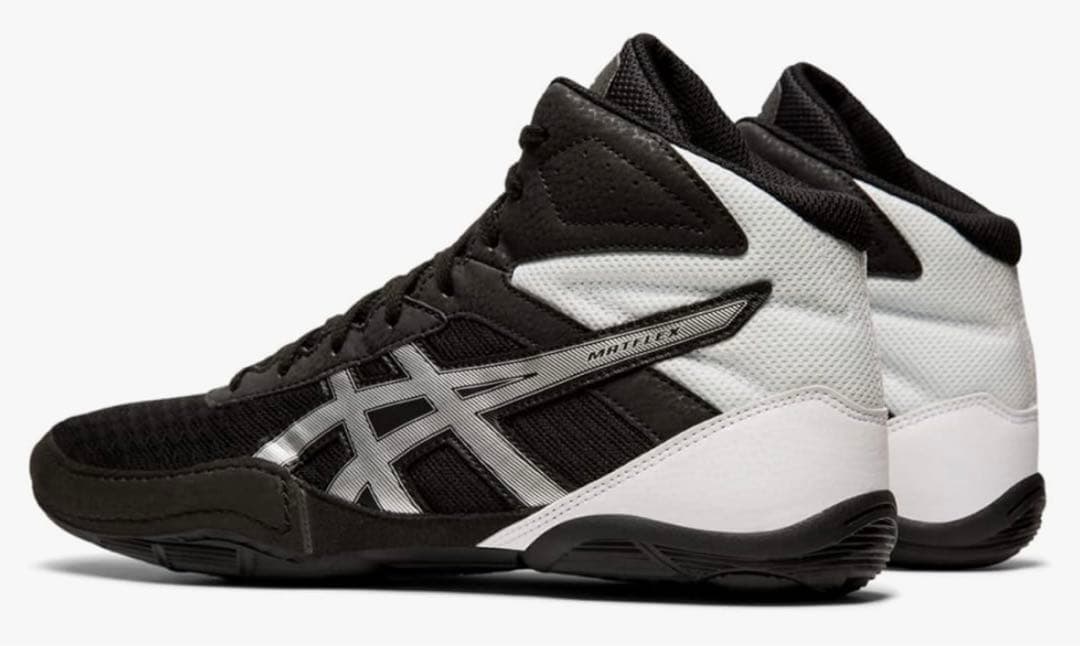 ASICS ボクシング用 ハイカットシューズ 黒/白