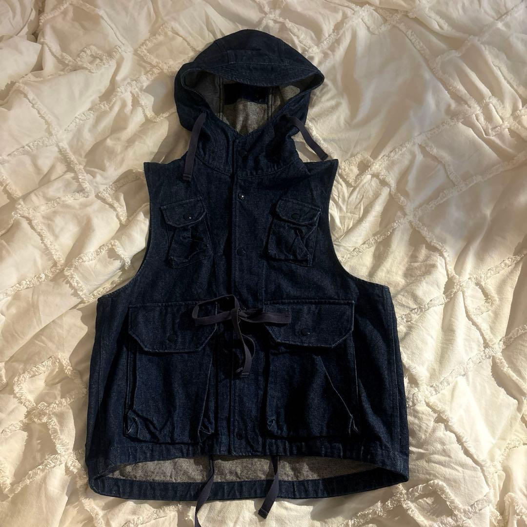 トップス ENGINEERED GARMENTS Field Vest denim