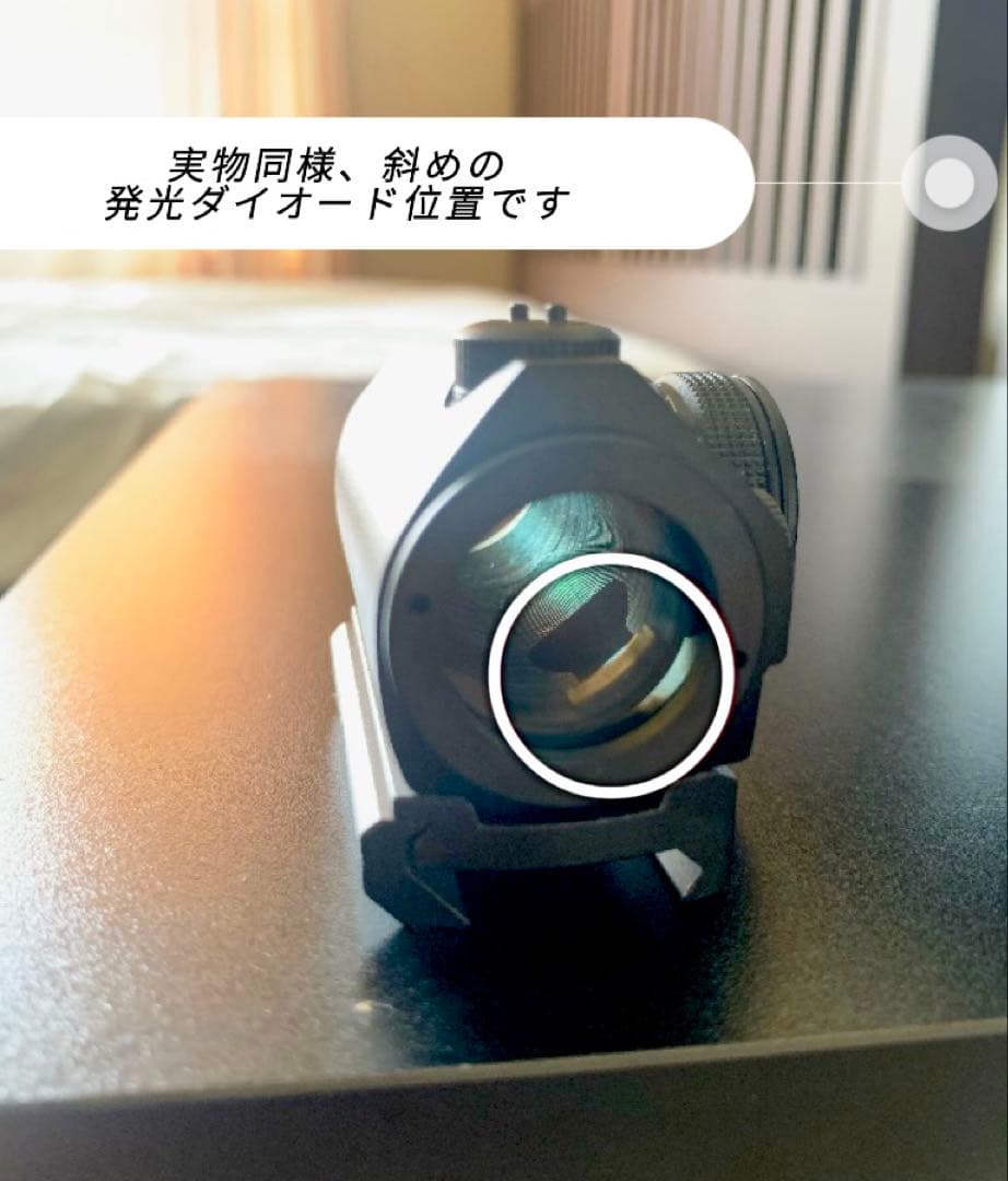 HolyWarrior製Aimpoint T-1 立体彫刻 NVモード搭載モデル