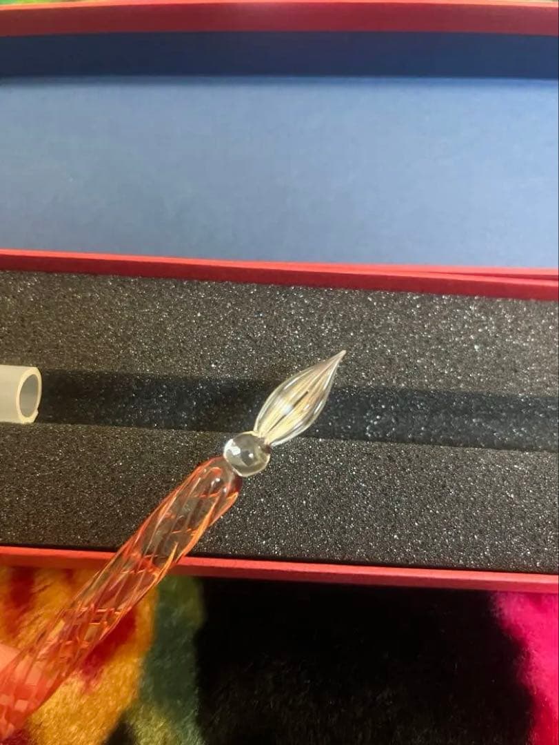 赤髪の白雪姫　あきづき空太　ガラスペン　林檎のガラスペン