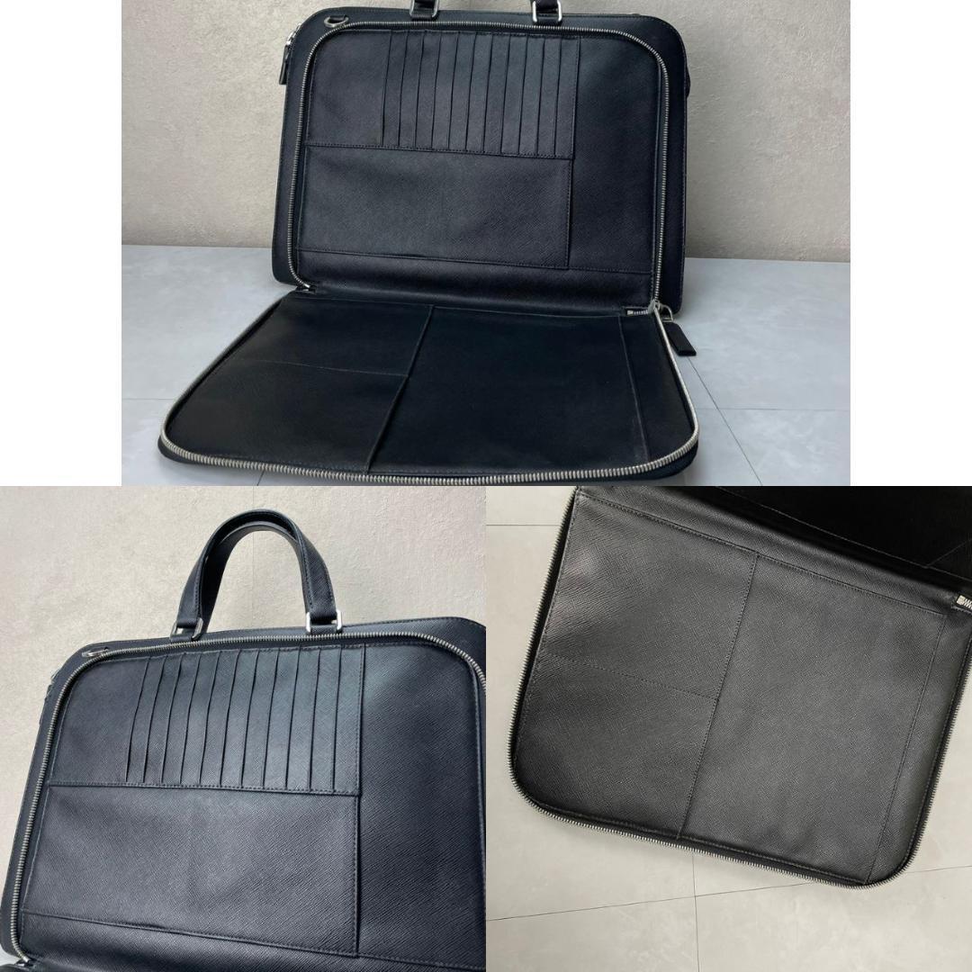PRADA ビジネスバッグ プラダ 2way ハンドバッグ VR0078 黒