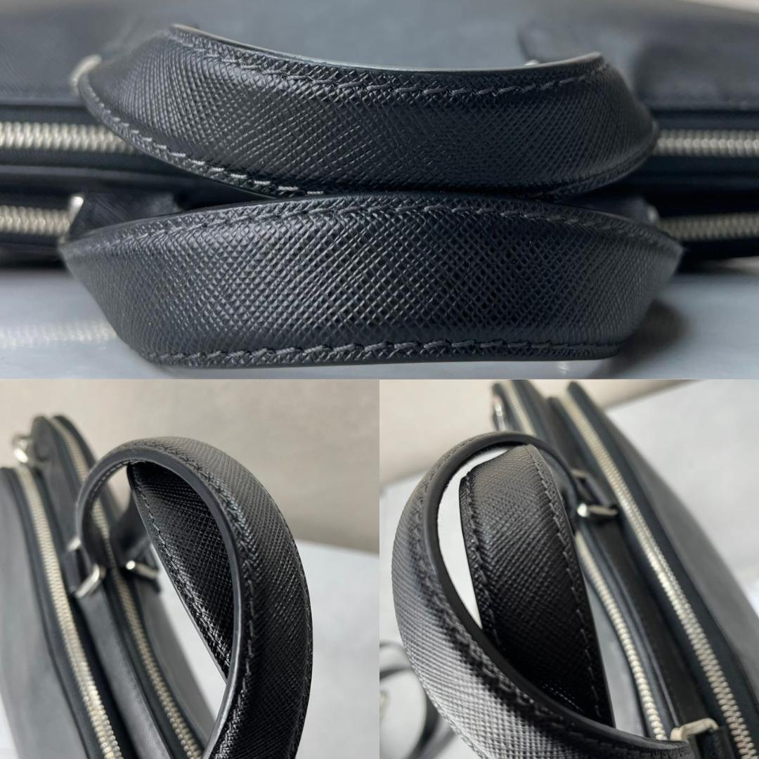 PRADA ビジネスバッグ プラダ 2way ハンドバッグ VR0078 黒