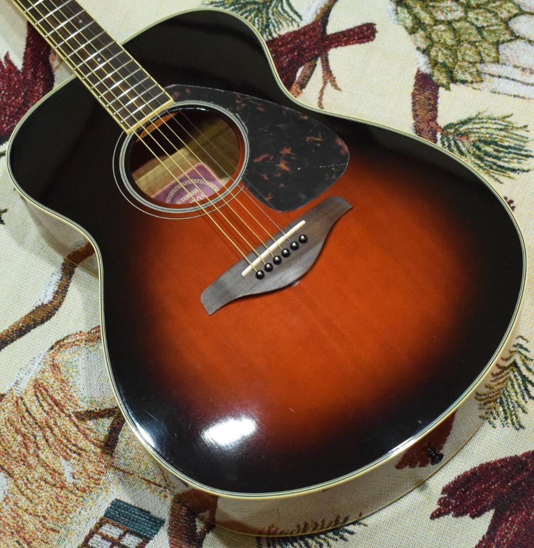 YAMAHA ヤマハ FS720S TBS ケース付き アコギ