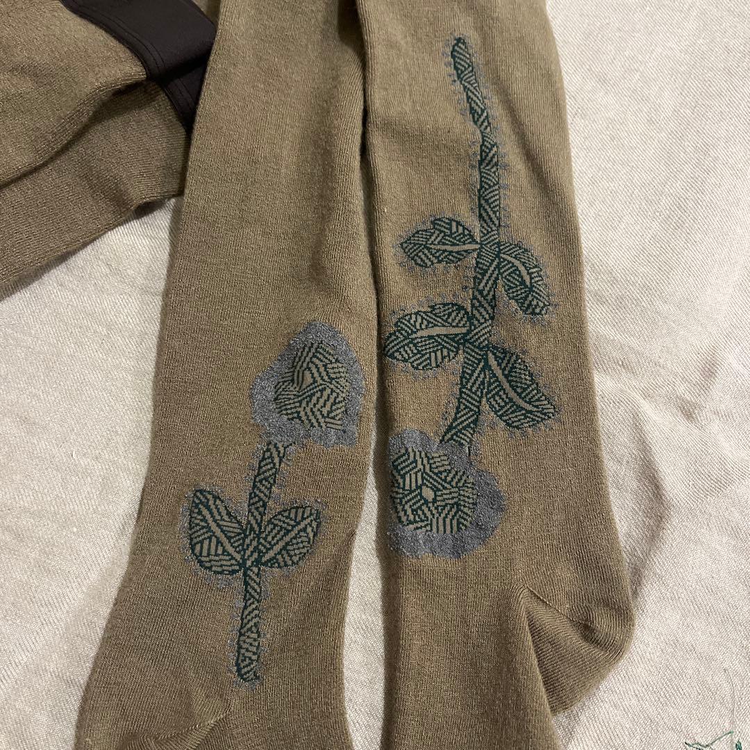 ミナペルホネン　frost gardenタイツ