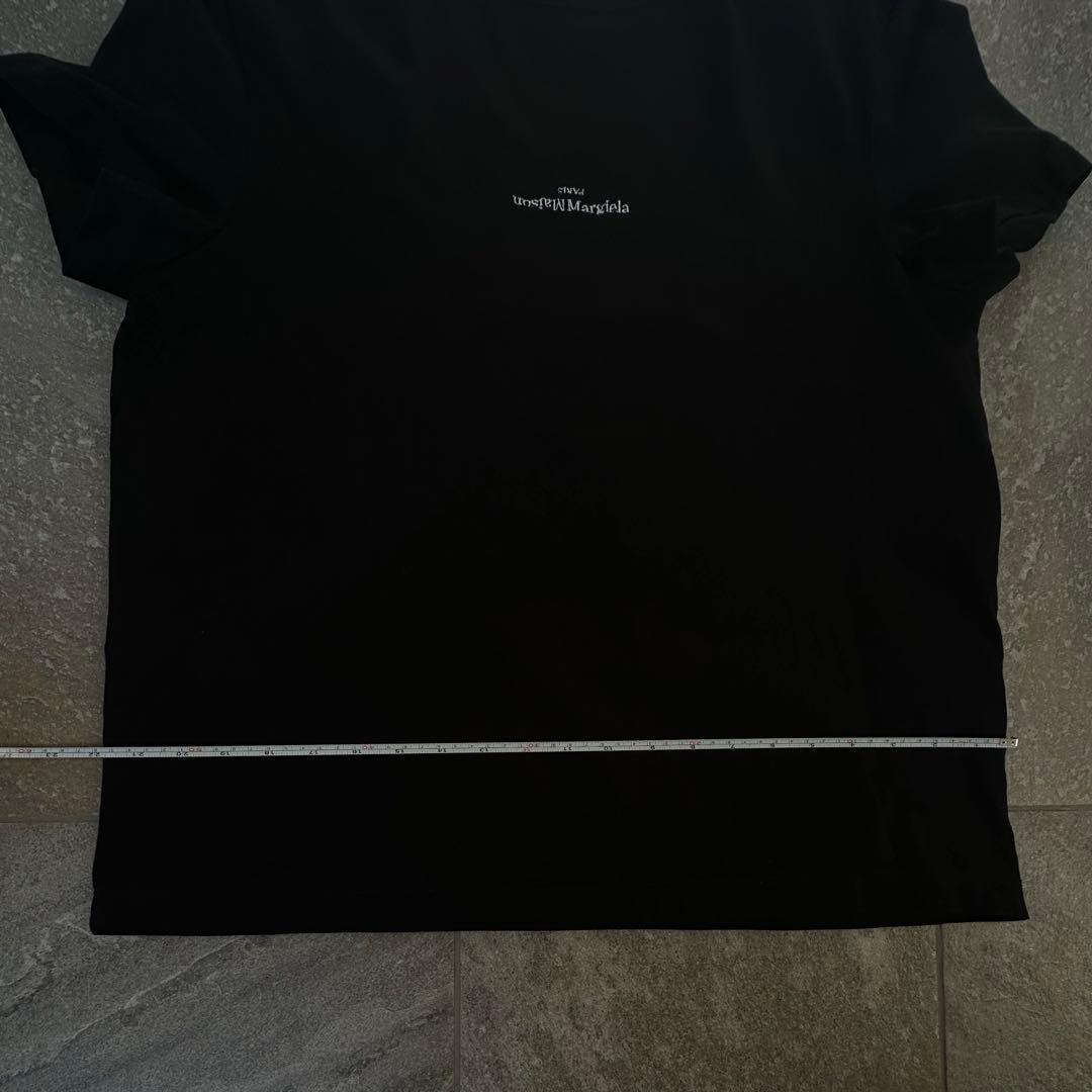 【MAISON MARGIELA】　デストロイ リバース ロゴ Tシャツ
