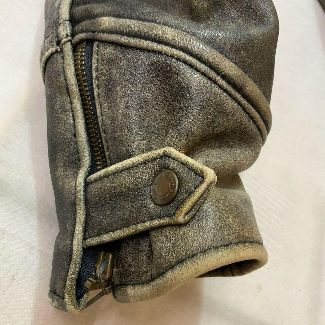 A/W Wind Armor ウインドアーマー レザージャケット M