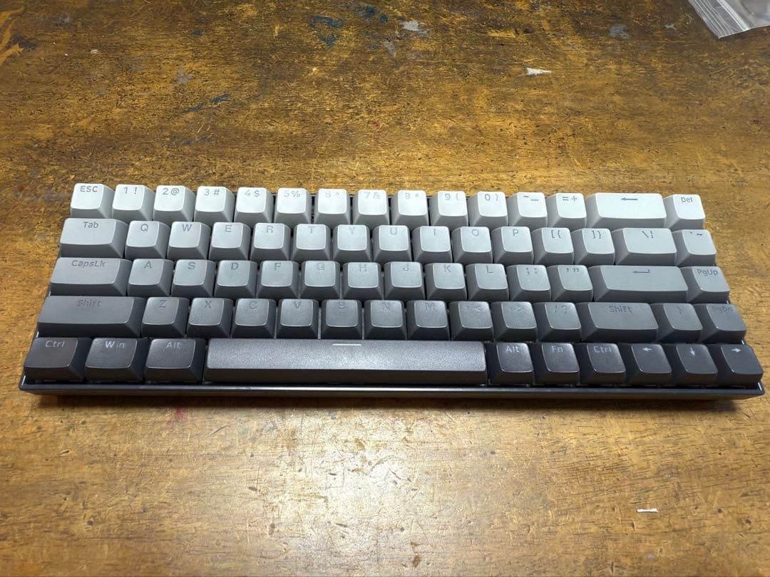 セット販売【GORIO×ZIFRIEND】M68(グレー) ゲーミングキーボード