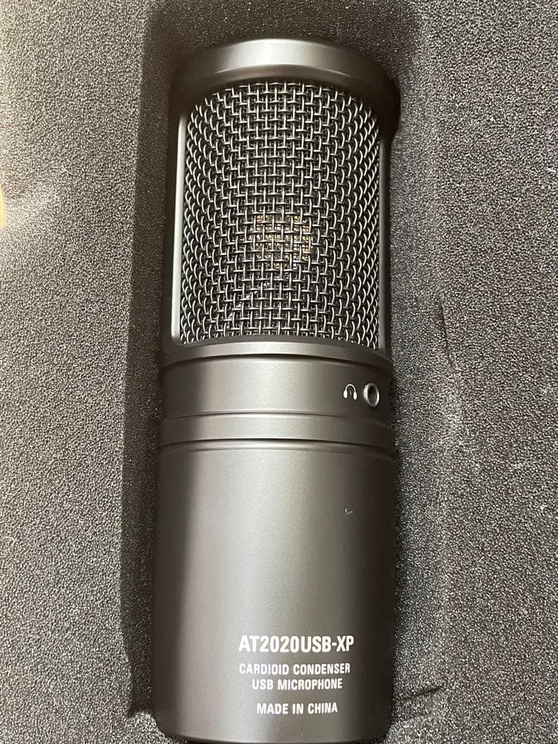 オーディオテクニカ AT2020USB-XP 美品コンデンサーマイク 動作確認済