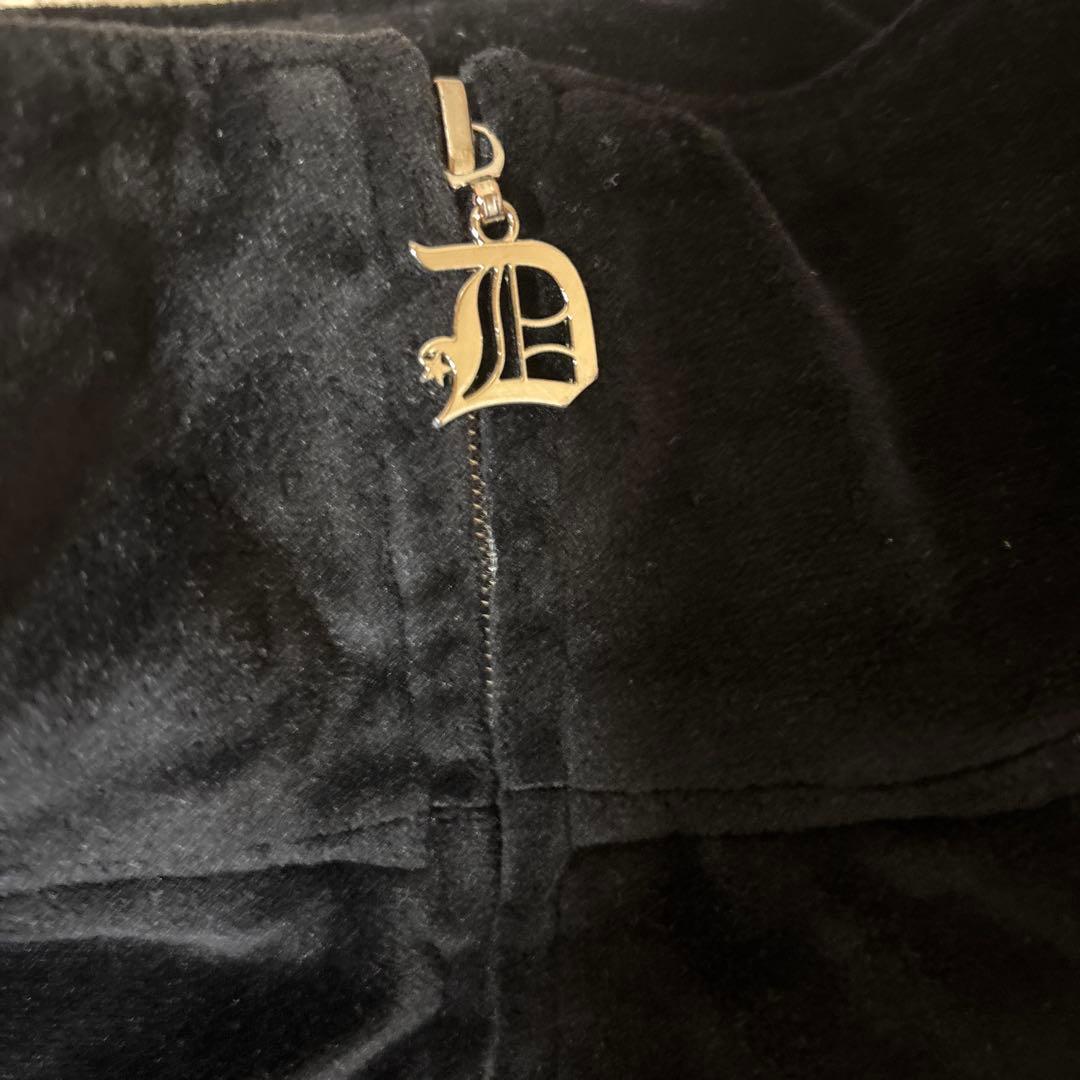 Dawnofproof 黒 D.O.Pベロアセットアップ