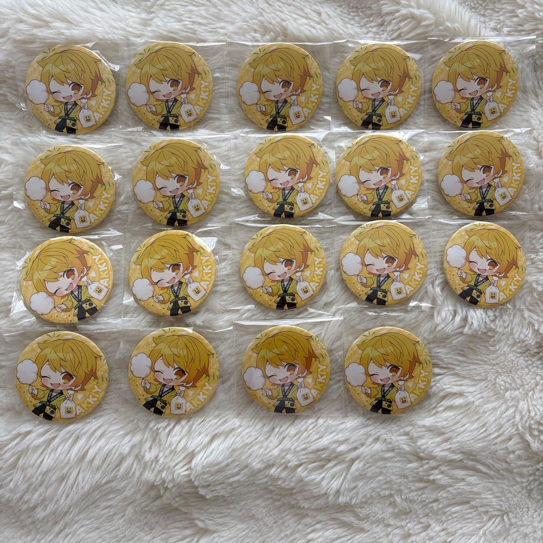 AMPTAK×COLORS あっきぃ缶バッジ19個まとめ売り