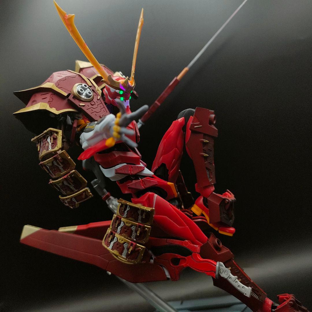 エヴァンゲリオン　弐号機 RG　和武装　アスカ　【全塗装完成】