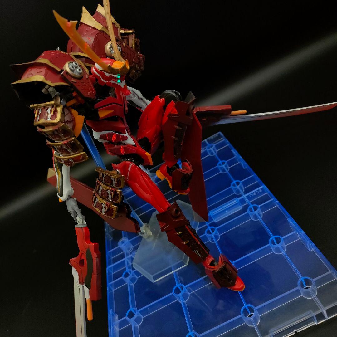 エヴァンゲリオン　弐号機 RG　和武装　アスカ　【全塗装完成】