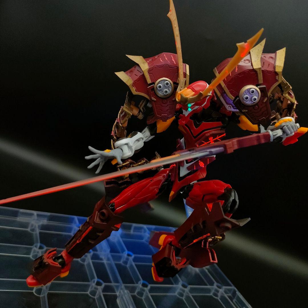 エヴァンゲリオン　弐号機 RG　和武装　アスカ　【全塗装完成】