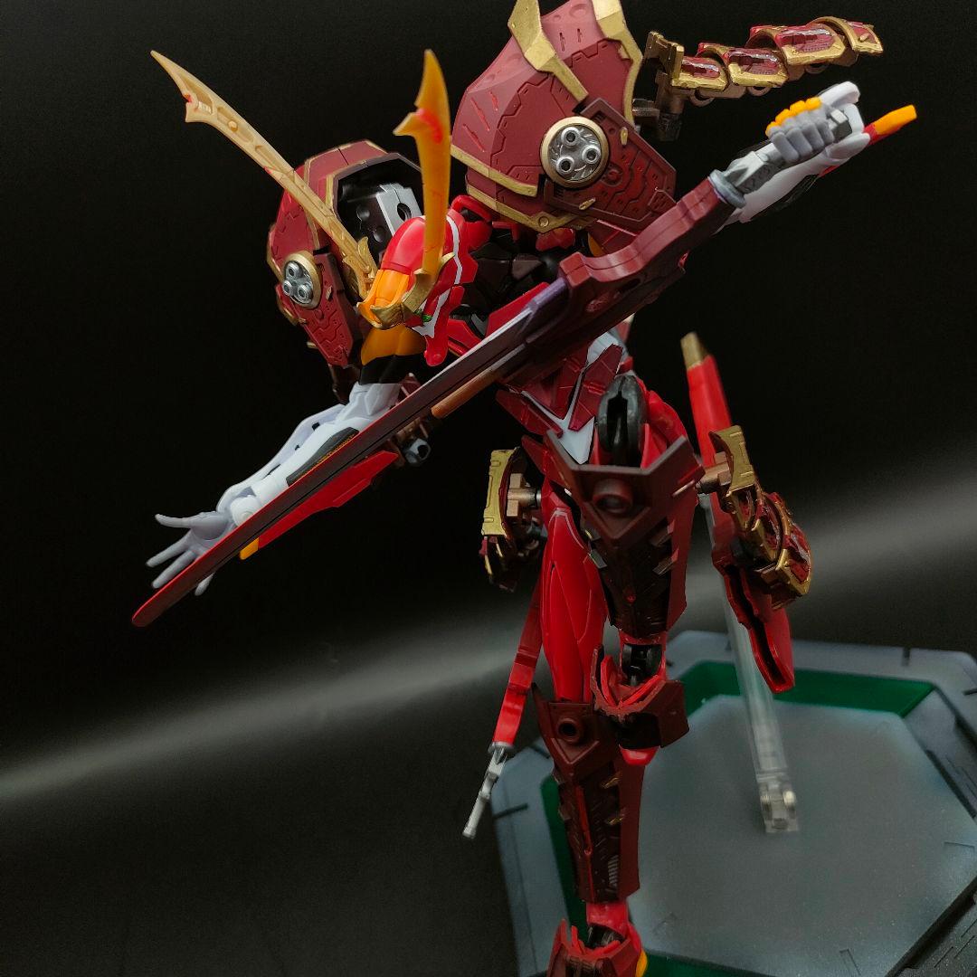 エヴァンゲリオン　弐号機 RG　和武装　アスカ　【全塗装完成】