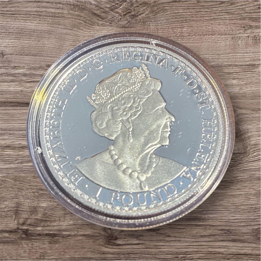 EAST INDIA COMPNY ウナとライオン　1オンス　シルバー