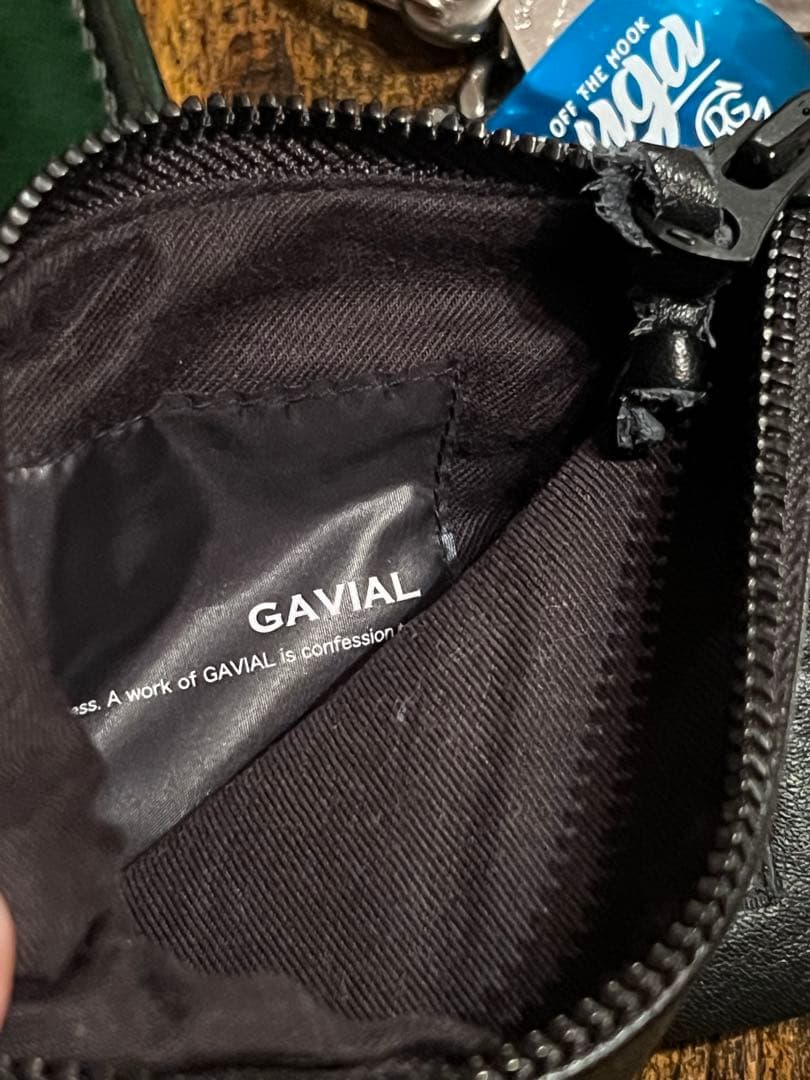 GAVIAL レザー ポーチ　ガヴィル