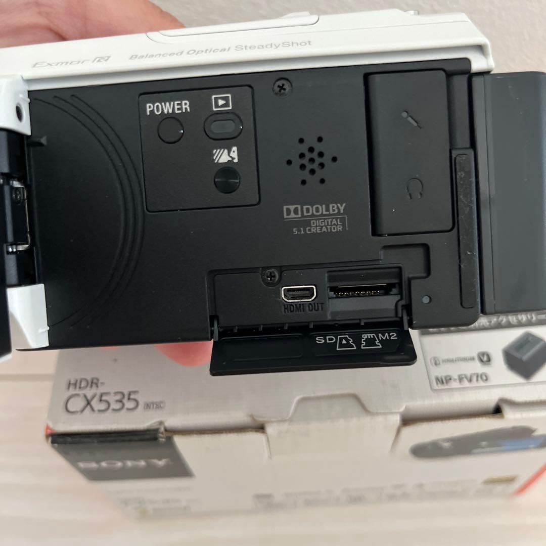 ビデオカメラ SONY Handycam HDR-CX535