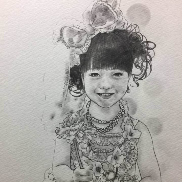 似顔絵イラストオーダー 6月のご予約 満員となりました。