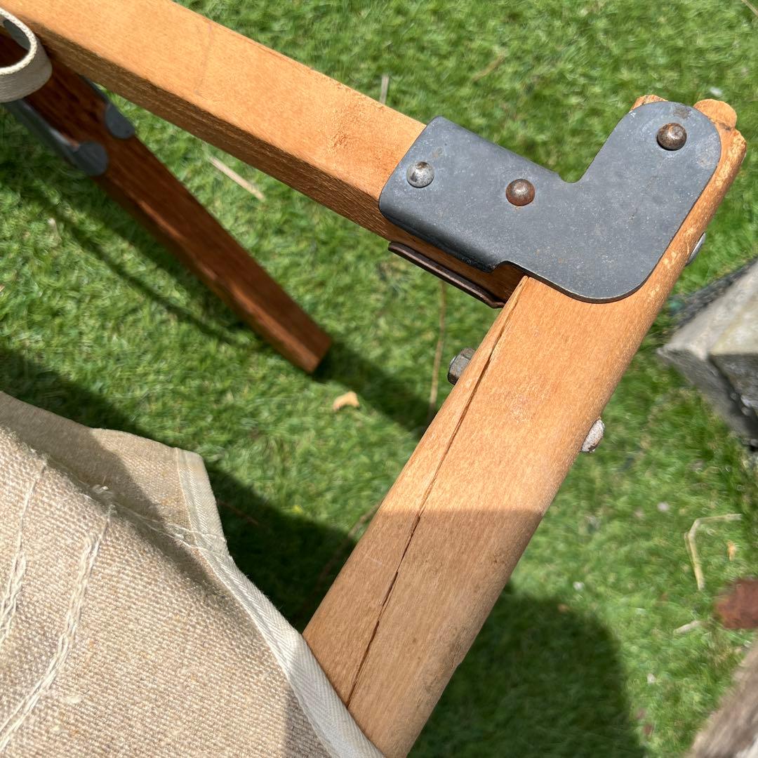 ヴィンテージ軍折りたたみコット