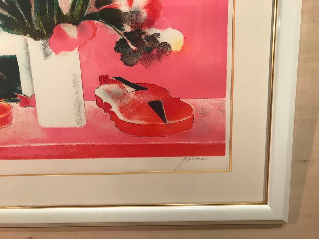 ギヤマン　「ハーモニー」　リトグラフ　直筆サイン・エディション有り