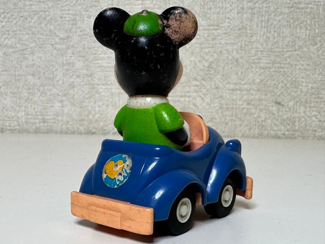 激レア ビンテージ レトロ TOMY トミー ミッキー ミニカー トイカー