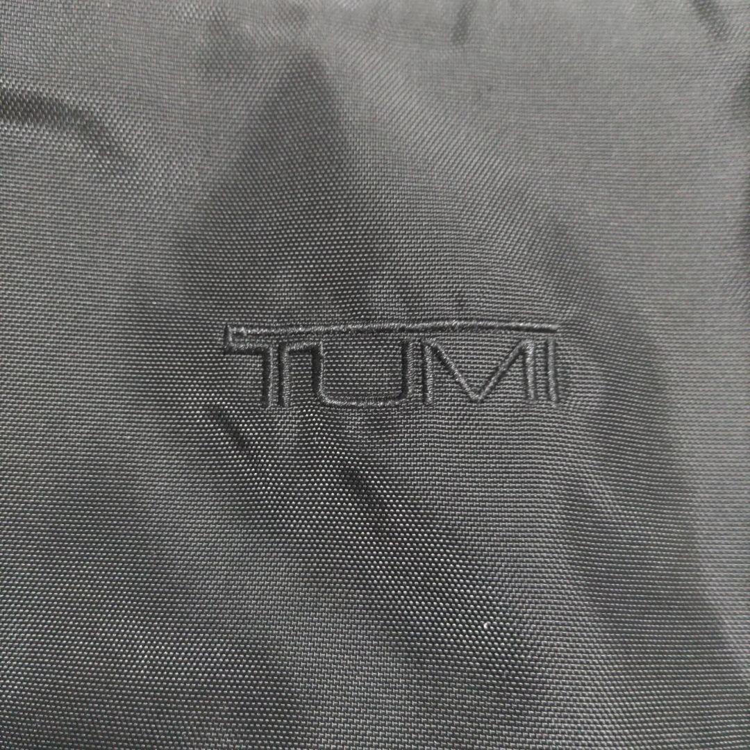 折りたたみ TUMI ブラック ボストンバッグ