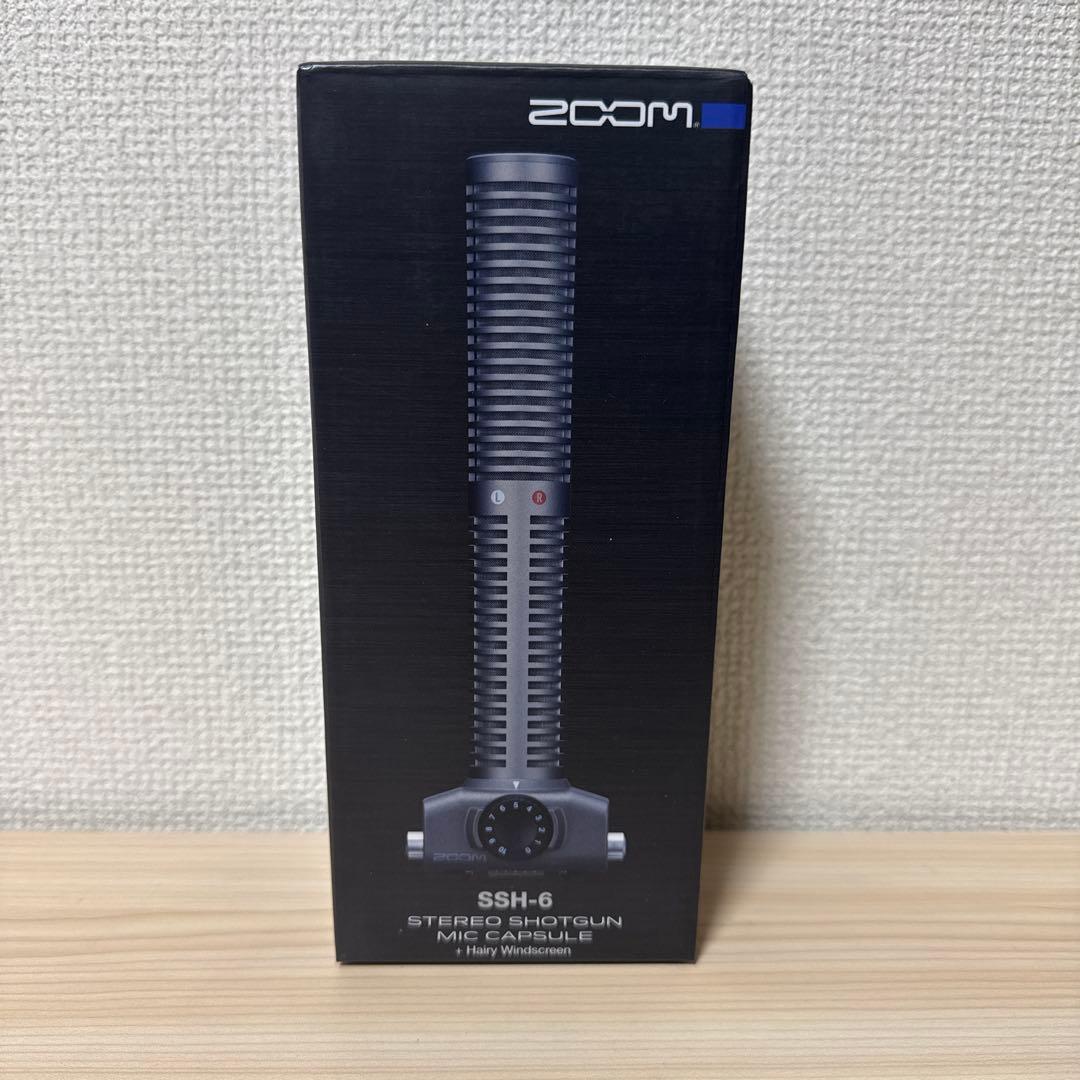 ZOOM SSH-6 ショットガンマイク 新品未使用品