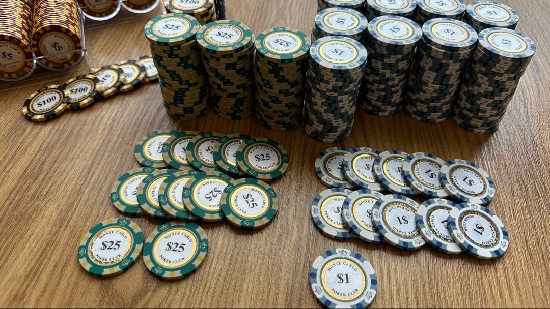 【E】　ポーカーチップセット カジノチップ